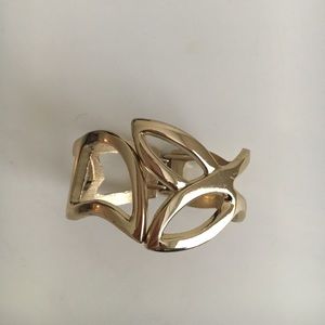 Express Gold Cuff Bracelet
